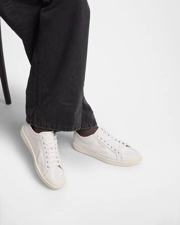 Gym Leather Low-Top Sneakers - Image 10