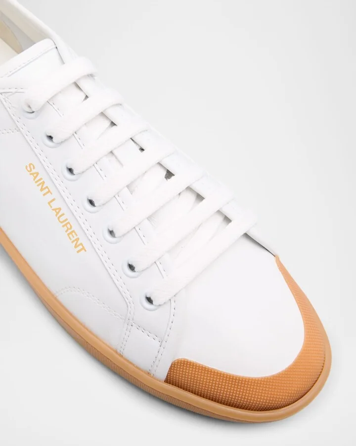Gym Leather Low-Top Sneakers - Image 3