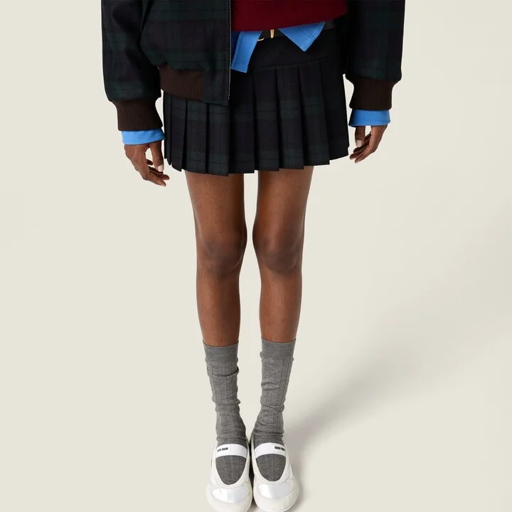 Gymnasium technical fabric and suede ballerinas - Image 5
