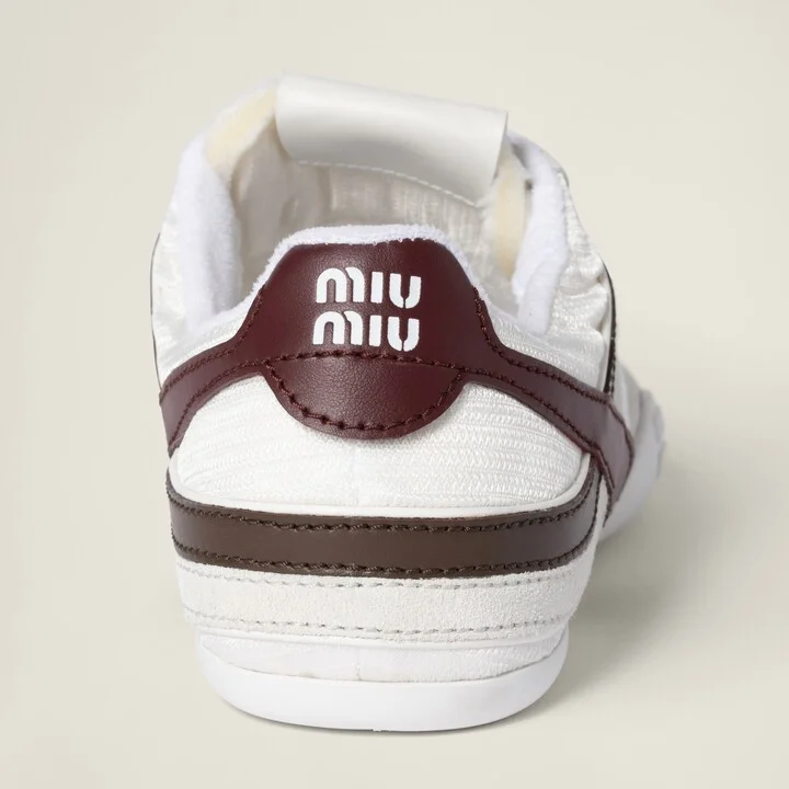 Gymnasium technical fabric and suede sneakers - Image 3