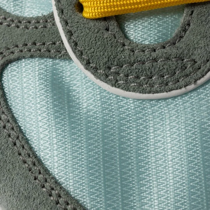Gymnasium technical fabric and suede sneakers - Image 4