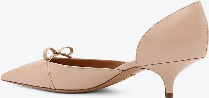 Gyoia 40 Mini Bow Patent Leather Pumps - Image 2