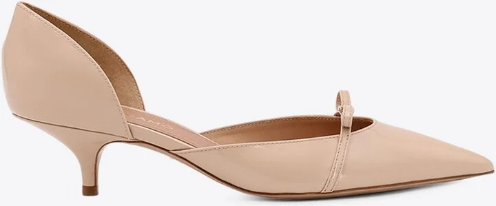 Gyoia 40 Mini Bow Patent Leather Pumps