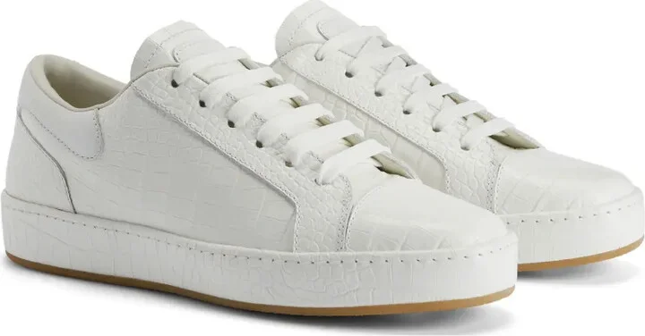 GZ-City crocodile-embossed sneakers - Image 2