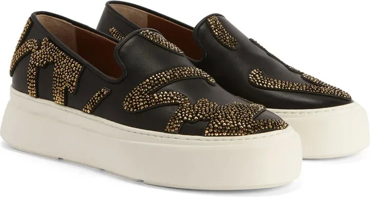 Gz Mike Sign leather slip-on sneakers - Image 2