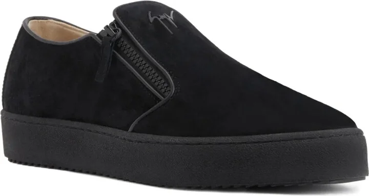 Gz Mike zip-detail slip-on sneakers