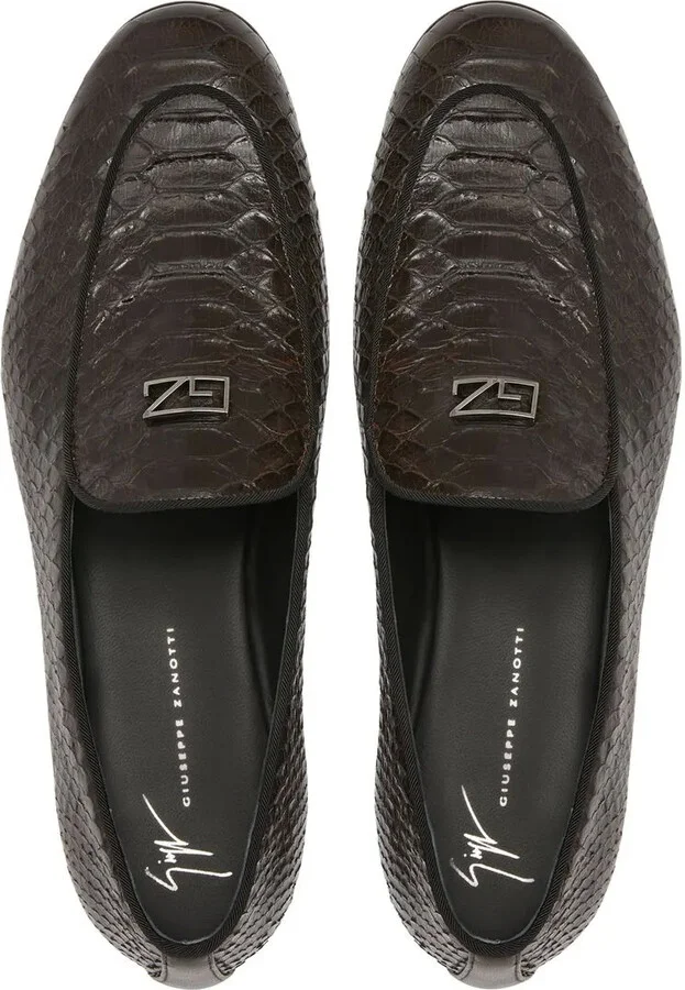 GZ Rudolph snakeskin-effect loafers - Image 4