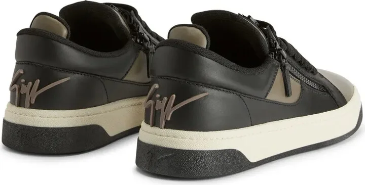 Gz94 colour-block leather sneakers - Image 3
