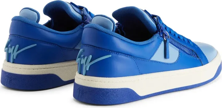 Gz94 colour-block leather sneakers - Image 3