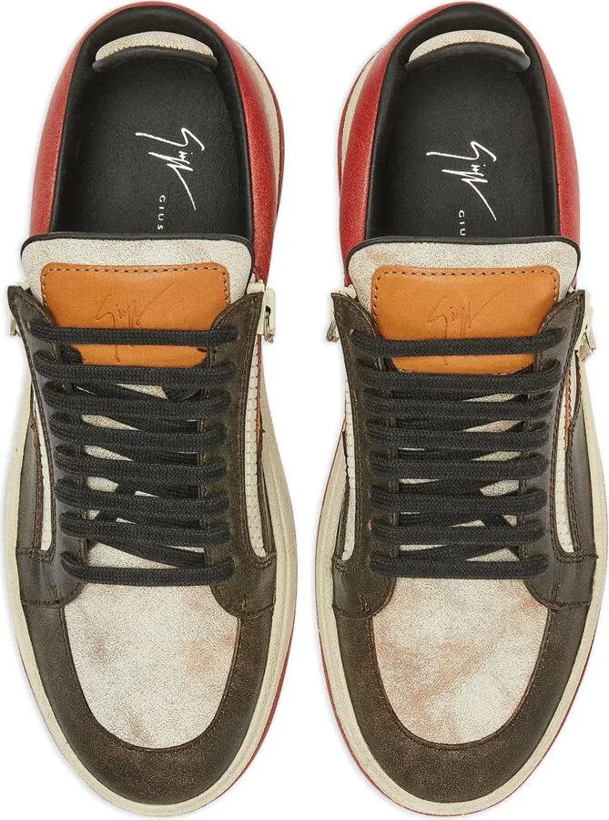 GZ94 dual-tone low-top sneakers - Image 4