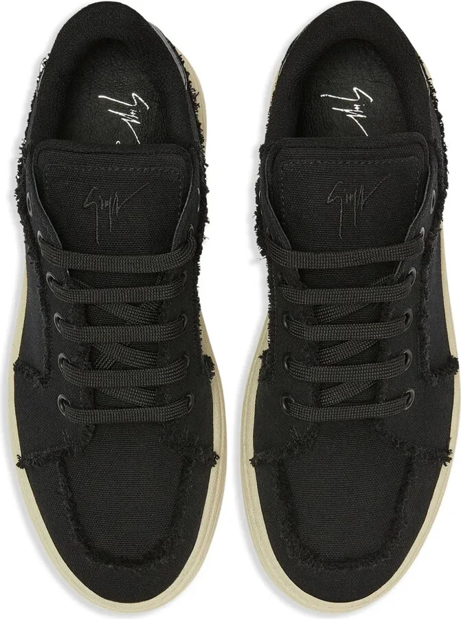 GZ94 frayed-detail sneakers - Image 4