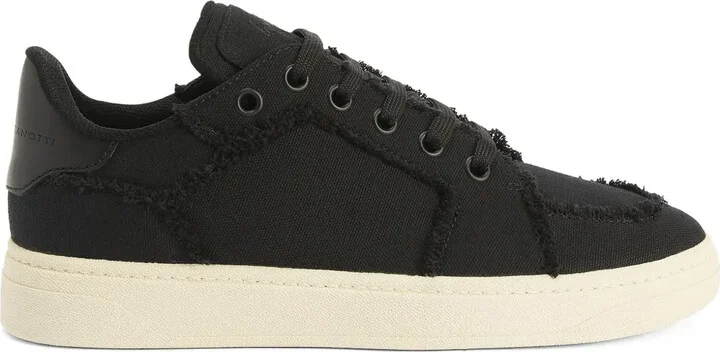 GZ94 frayed-detail sneakers