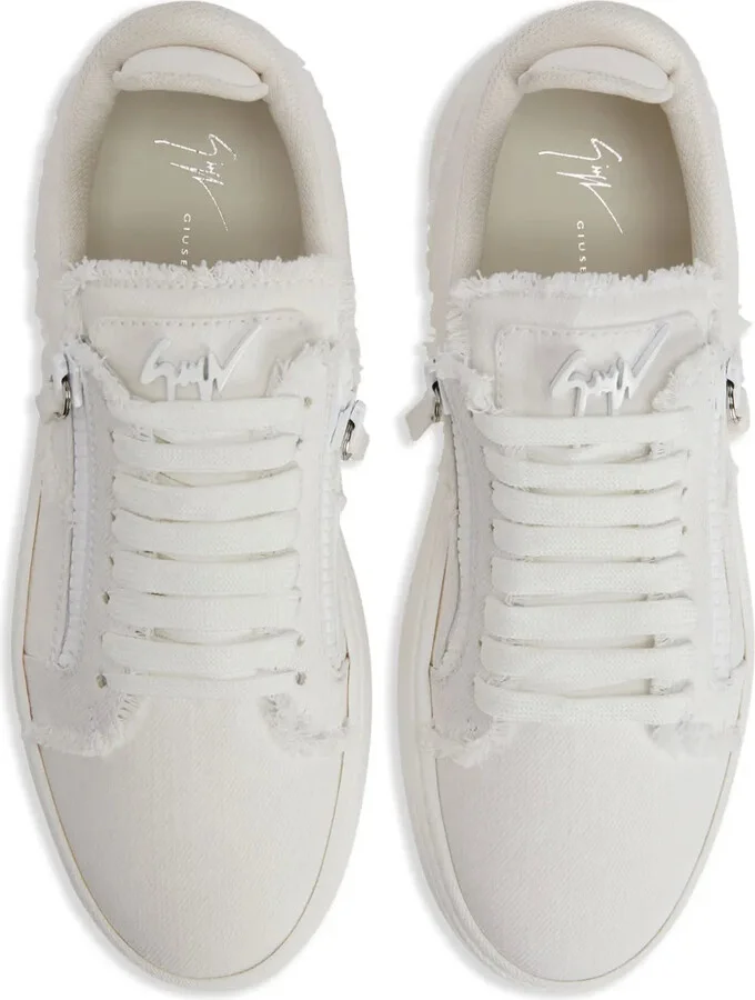 Gz94 frayed-edge sneakers - Image 4