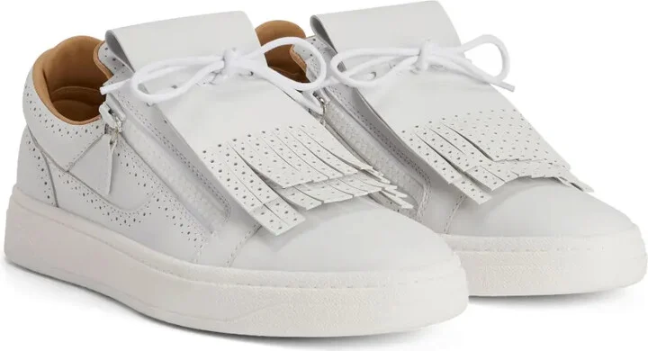 GZ94 kiltie low-top leather trainers - Image 2
