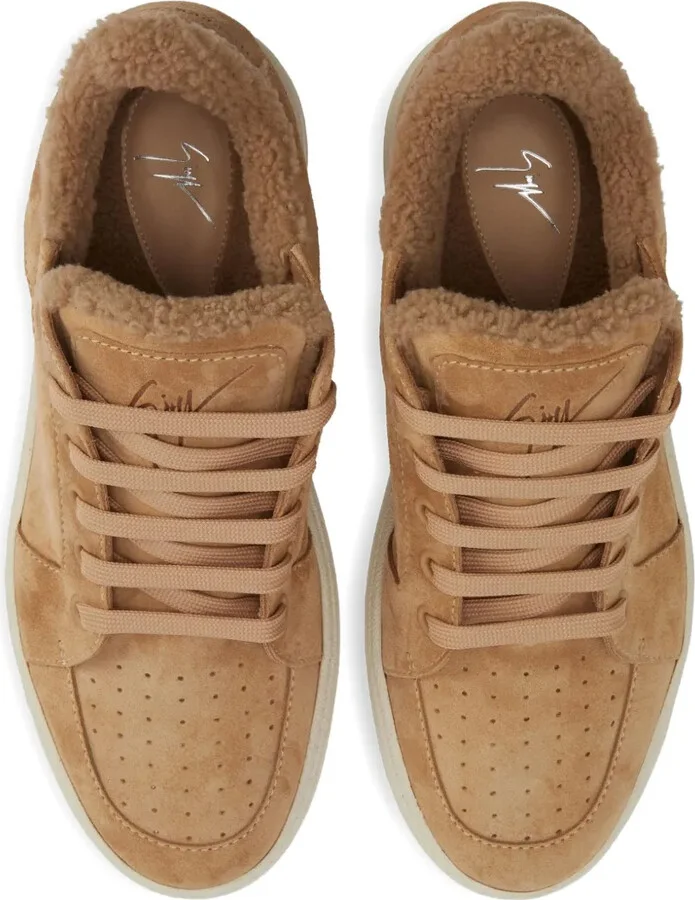 Gz94 lined suede low-top sneakers - Image 3