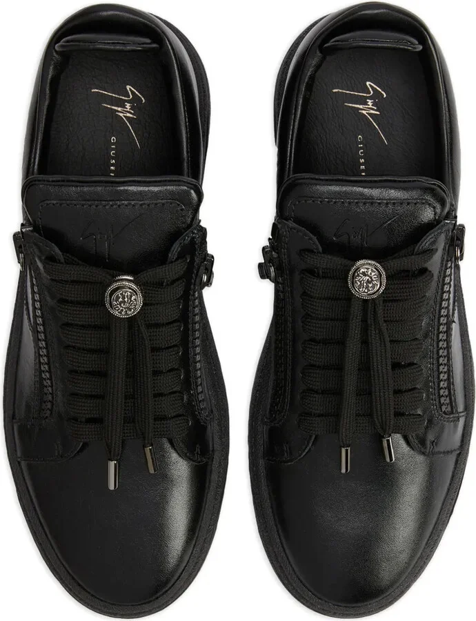 GZ94 logo-patch sneakers - Image 4