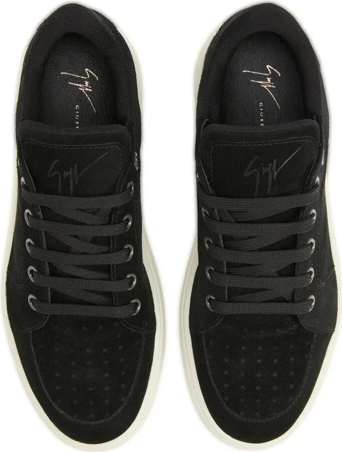 GZ94 logo-patch sneakers - Image 4