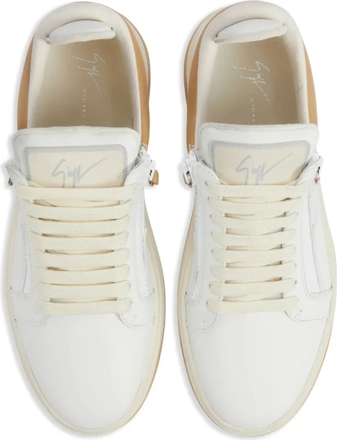 GZ94 logo-patch sneakers - Image 4