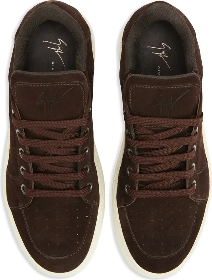 GZ94 logo-patch sneakers - Image 4