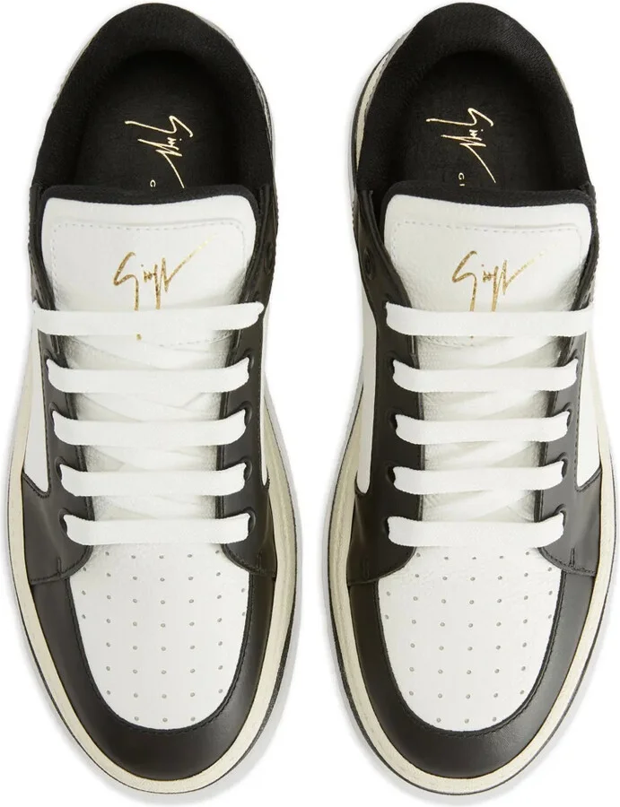 Gz94 low-top leather sneakers - Image 4