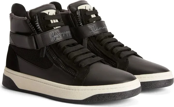 Gz94 panelled leather sneakers - Image 2