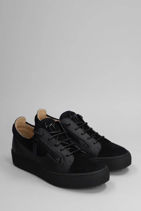 Gz94 Sneakers In Black Suede - Image 2