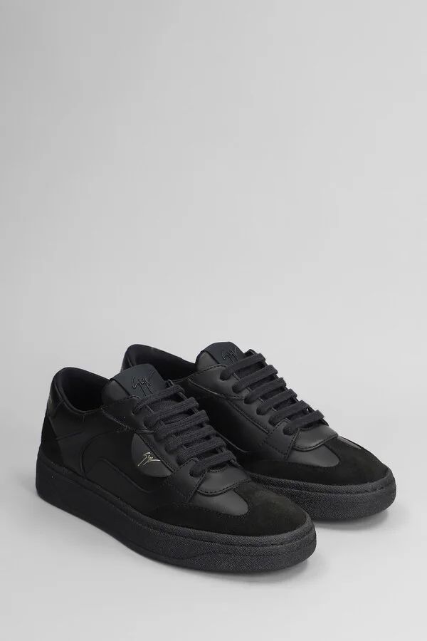 Gz94 Sneakers In Black Suede And Leather - Image 2