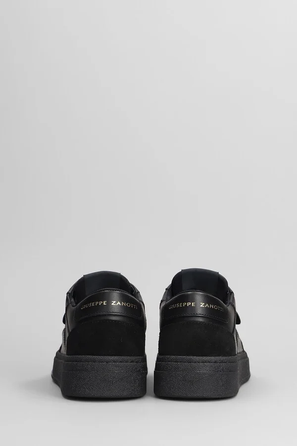 Gz94 Sneakers In Black Suede And Leather - Image 4