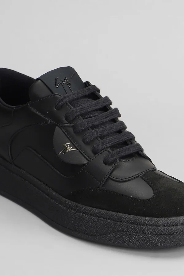 Gz94 Sneakers In Black Suede And Leather - Image 5