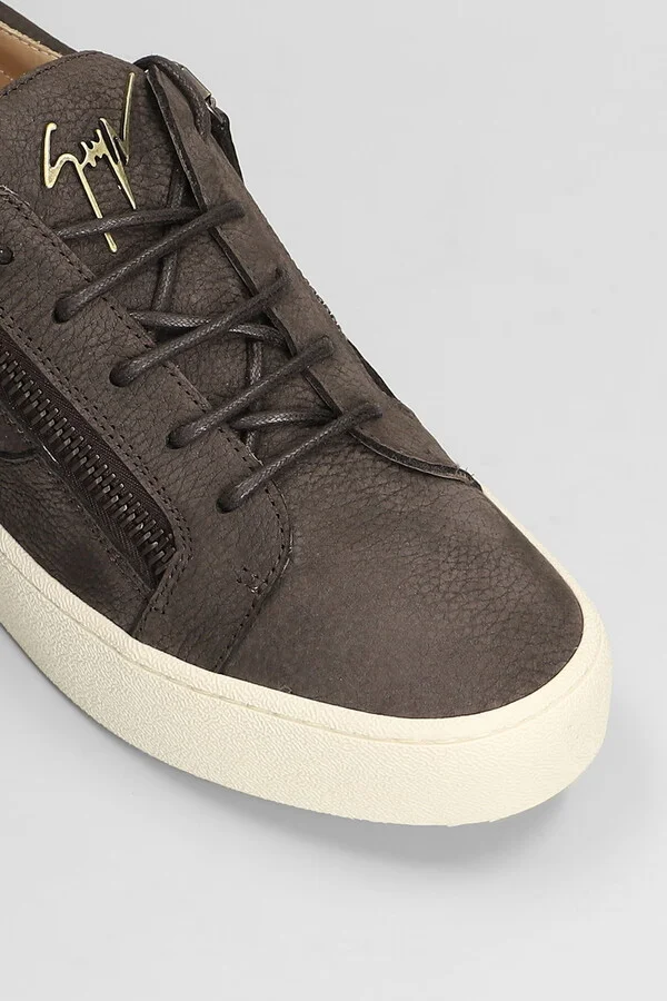 Gz94 Sneakers In Brown Suede - Image 5