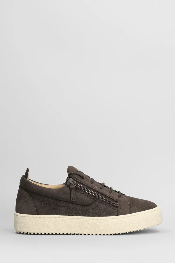 Gz94 Sneakers In Brown Suede