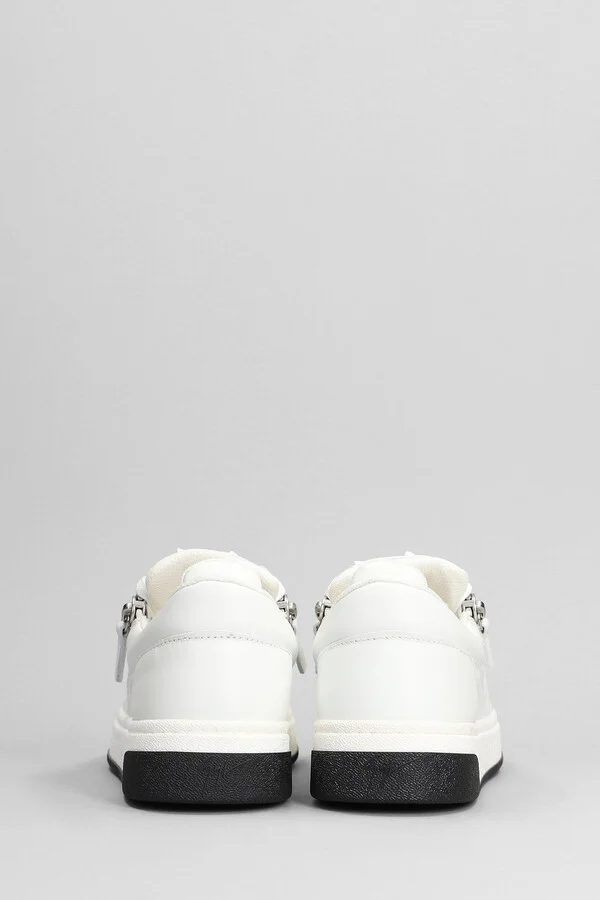Gz94 Sneakers In White Leather - Image 4