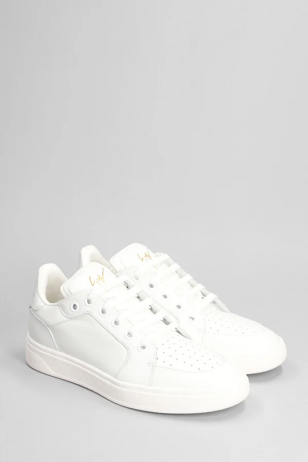 Gz94 Sneakers In White Leather - Image 2