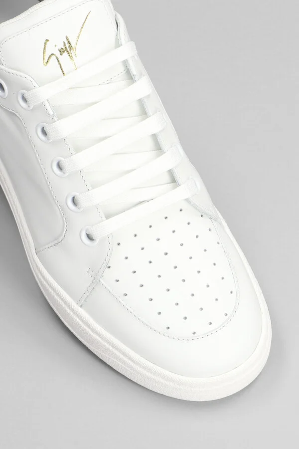 Gz94 Sneakers In White Leather - Image 5