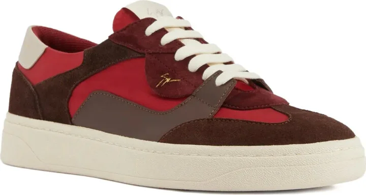 Gz94 suede panelled sneakers