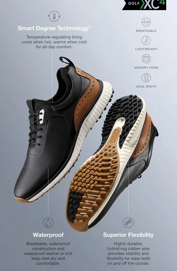 H-1 Luxe Waterproof Golf Shoe - Image 8