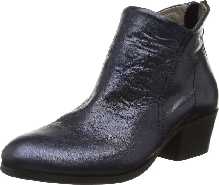 H by Hudson Women's Apisi Calf Metallic Ankle Bootie