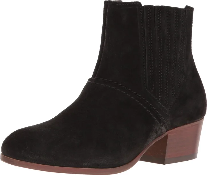 H by Hudson Women's Paige Suede Ankle Bootie
