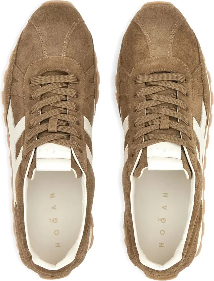 H-detail suede sneakers - Image 3