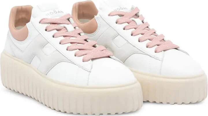 H-logo platform sneakers - Image 2