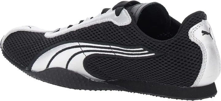 'h-street Og' Black Low Top Perforated Sneakers With Maxi Logo On The Tongue In Tech Fabric Unisex - Image 3