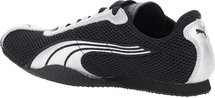 'H-Street Og' Black Low Top Perforated Sneakers With Maxi Logo On The Tongue In Tech Fabric Unisex - Image 3