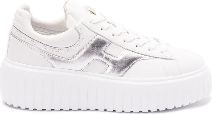 H-stripe Round Toe Sneakers