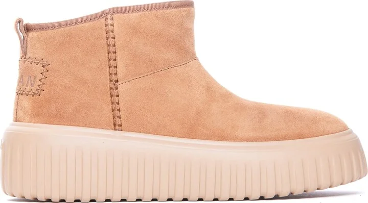 H-stripes Ankle Boots
