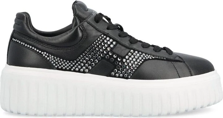 H-stripes Embellished Lace-up Sneakers - Image 4