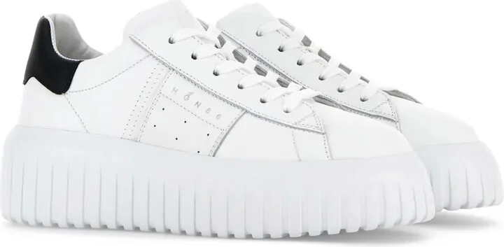 H-Stripes lace-up leather sneakers - Image 2