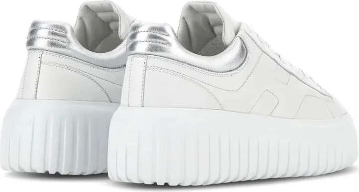 H-Stripes lace-up leather sneakers - Image 3