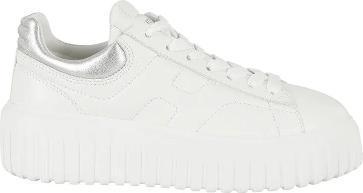 H Stripes Lace-Up Sneakers