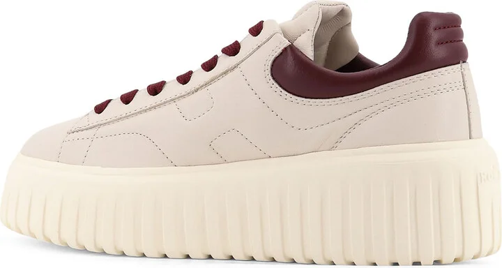 H-stripes Leather Low-top Sneakers - Image 3