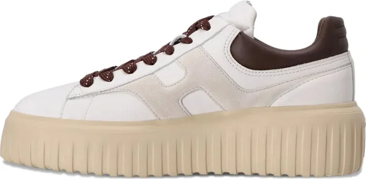 H-Stripes leather platform sneakers - Image 3